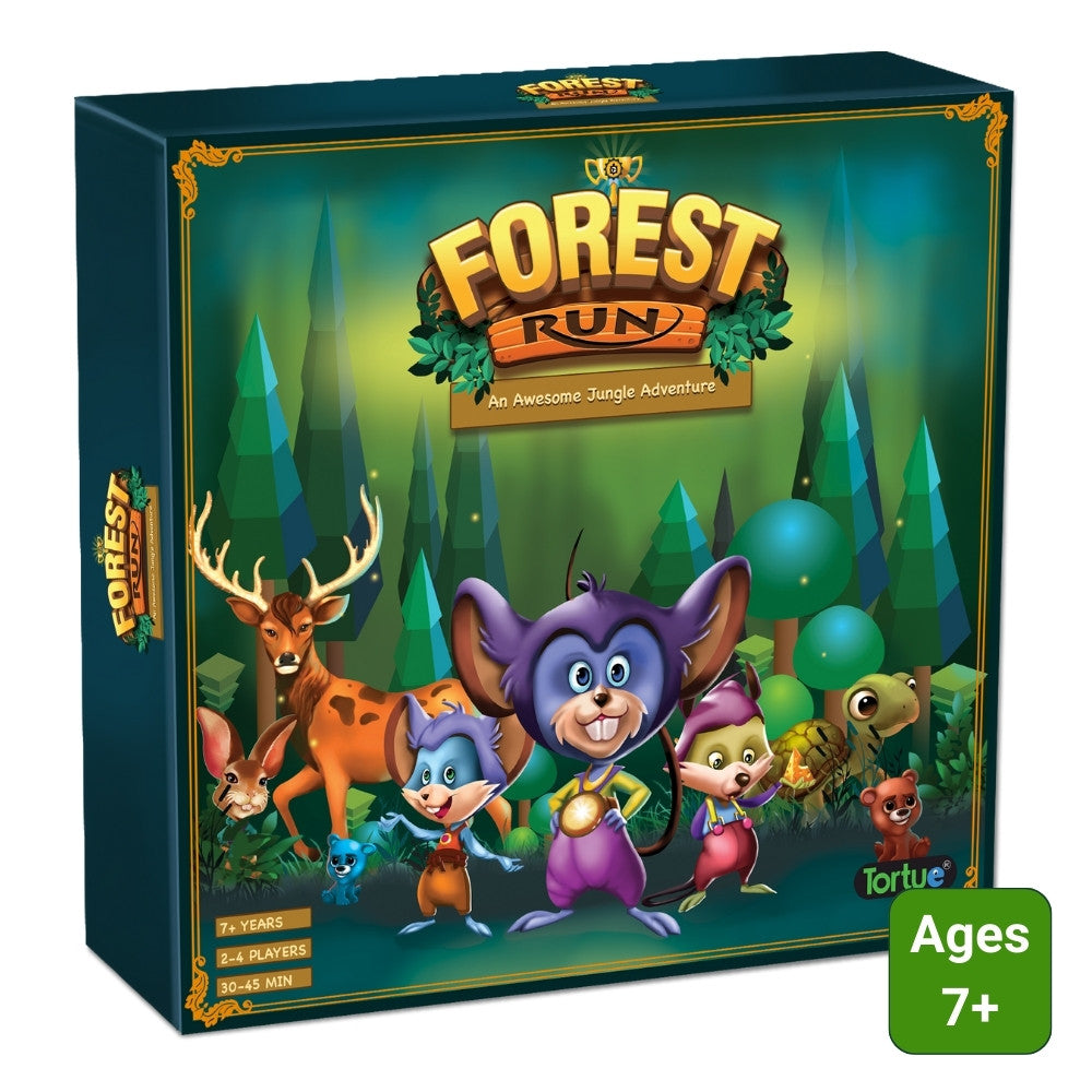 Forest Run Fantasy Jungle Adventure Board Game