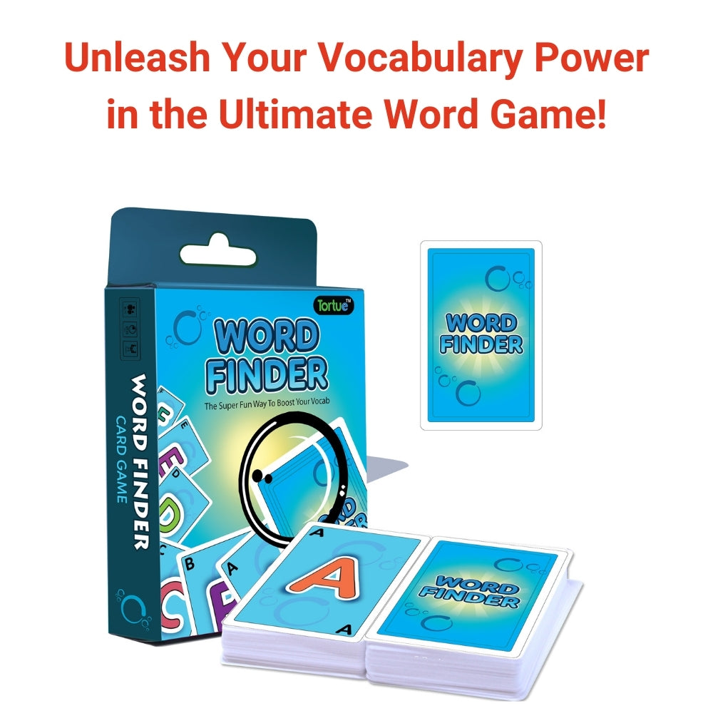 Word Finder Card Game for Kids Age 7+