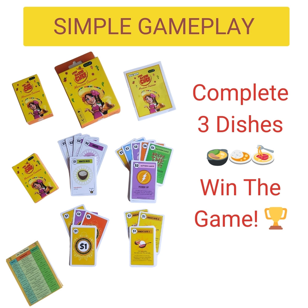 for 2 to 5 Players (Mexican Cuisine Pack of 2)