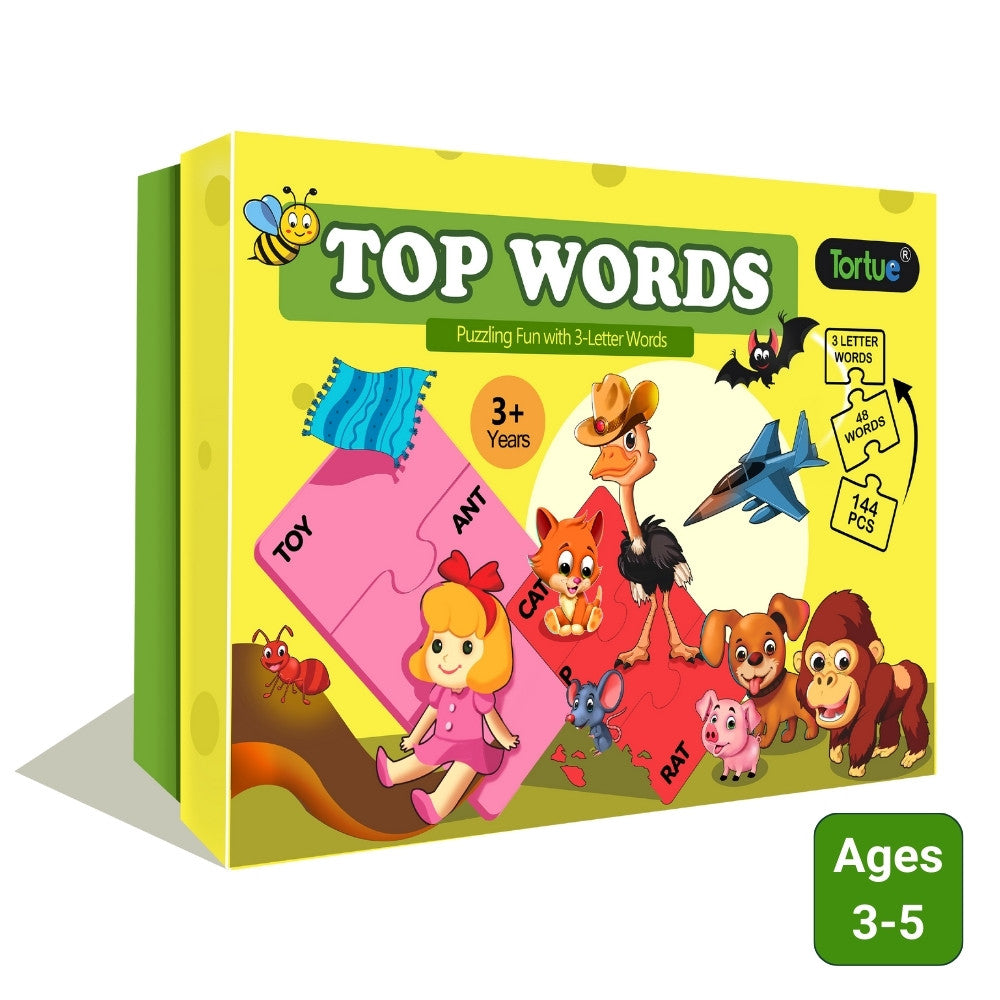Top Words 3 Letter Words Game for Kids